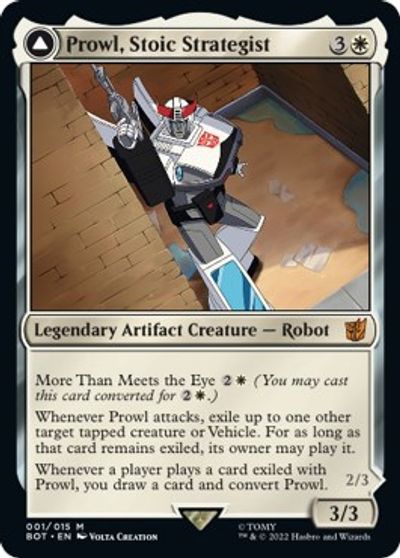 Prowl, Stoic Strategist card art