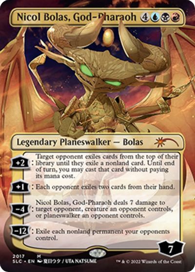 Nicol Bolas, God-Pharaoh card art