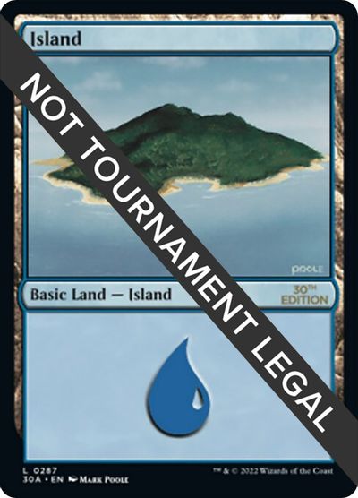 Island (287) card art