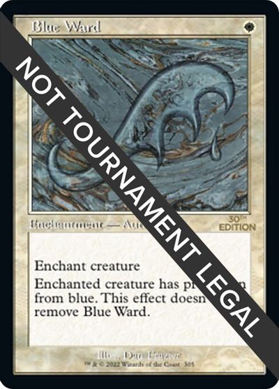 Blue Ward (Retro Frame) card art