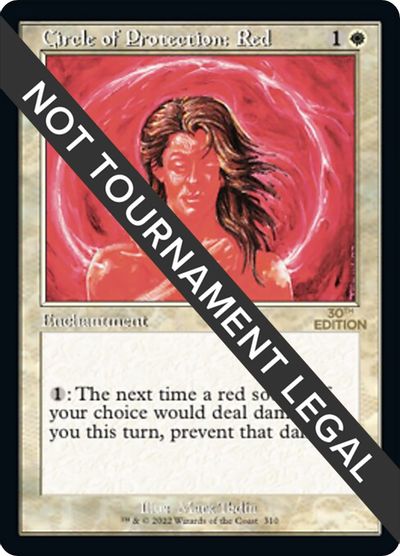 Circle of Protection: Red (Retro Frame) card art