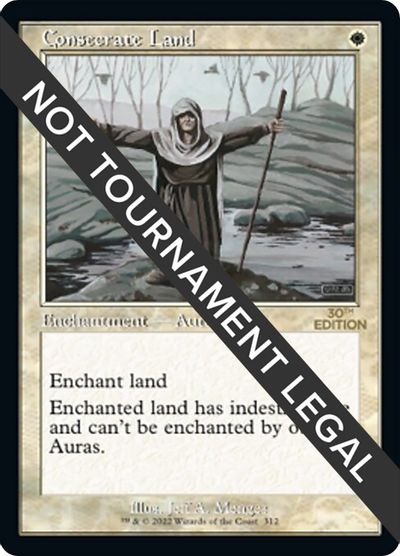 Consecrate Land (Retro Frame) card art