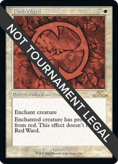 Red Ward (Retro Frame) card art