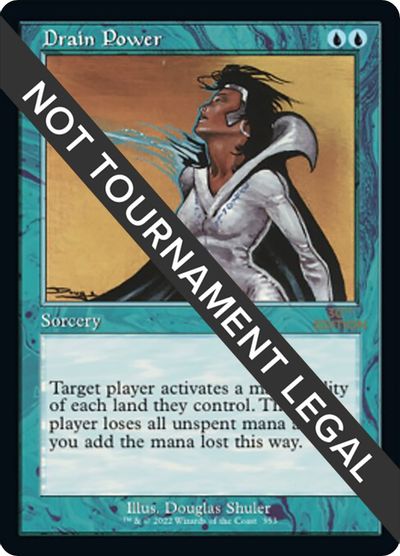 Drain Power (Retro Frame) card art