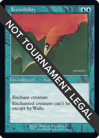 Invisibility (Retro Frame) card art