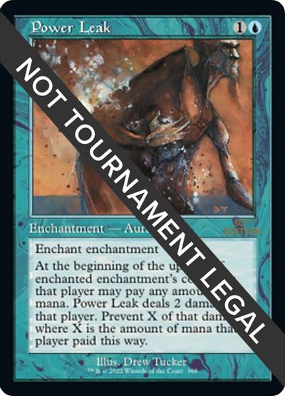 Power Leak (Retro Frame) card art