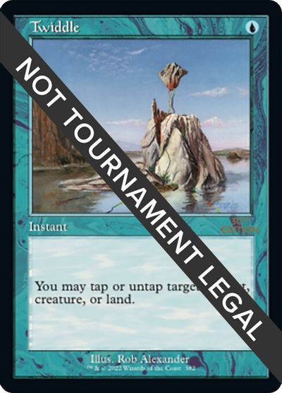 Twiddle (Retro Frame) card art