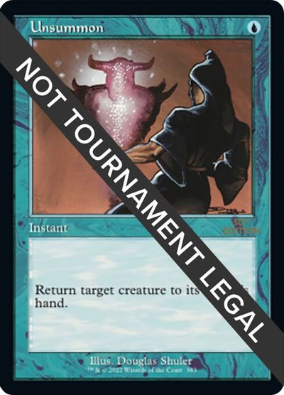 Unsummon (Retro Frame) card art