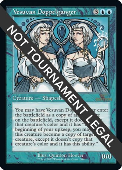 Vesuvan Doppelganger (Retro Frame) card art