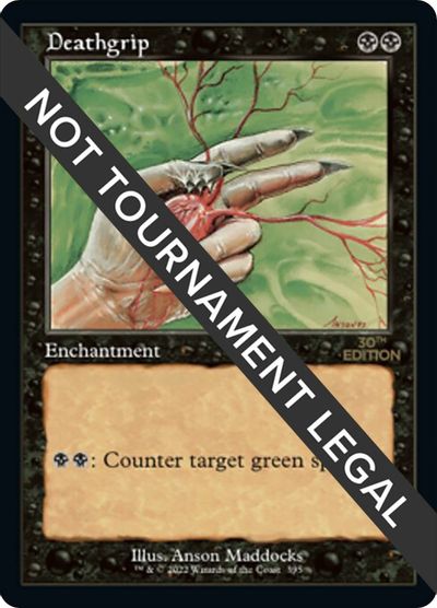 Deathgrip (Retro Frame) card art