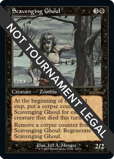 Scavenging Ghoul (Retro Frame) card art