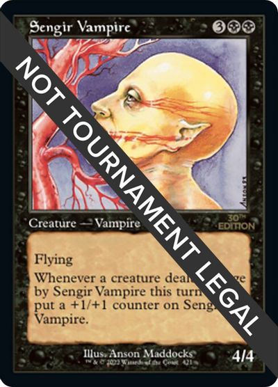 Sengir Vampire (Retro Frame) card art