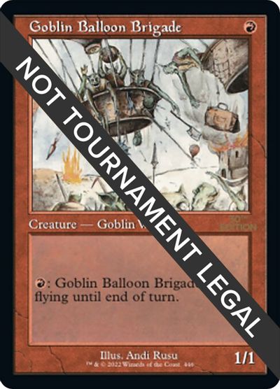 Goblin Balloon Brigade (Retro Frame) card art