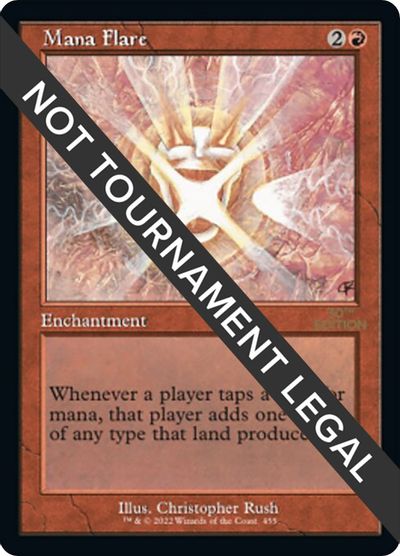 Mana Flare (Retro Frame) card art
