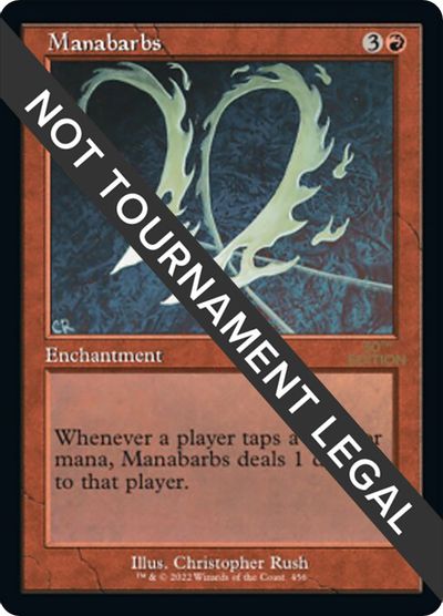 Manabarbs (Retro Frame) card art