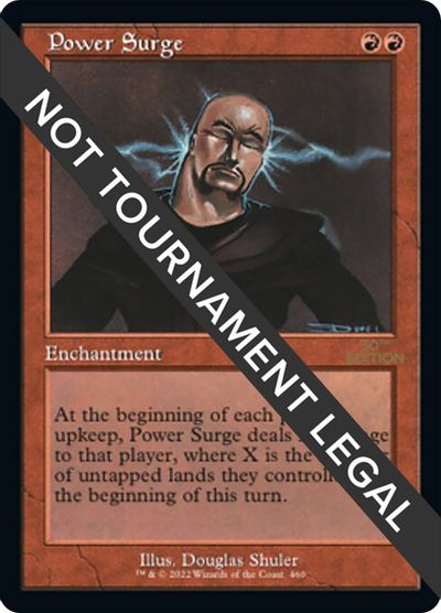 Power Surge (Retro Frame) card art