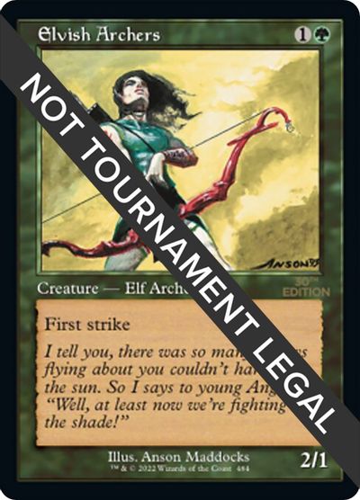 Elvish Archers (Retro Frame) card art