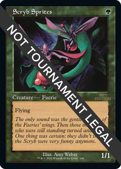Scryb Sprites (Retro Frame) card art