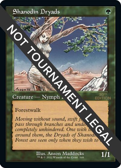 Shanodin Dryads (Retro Frame) card art