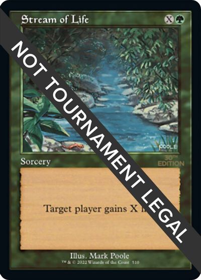 Stream of Life (Retro Frame) card art