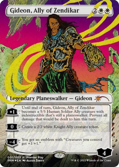 Gideon, Ally of Zendikar card art