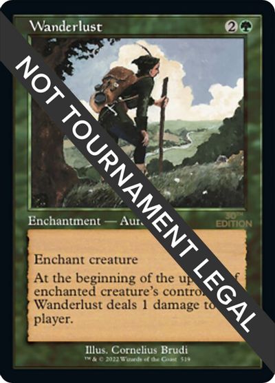 Wanderlust (Retro Frame) card art