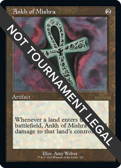 Ankh of Mishra (Retro Frame) card art