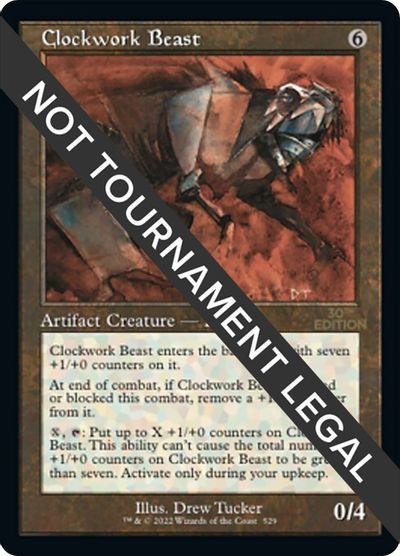 Clockwork Beast (Retro Frame) card art