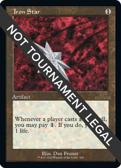 Iron Star (Retro Frame) card art