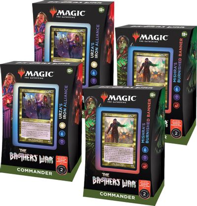 The Brothers' War - Commander Deck Display card art