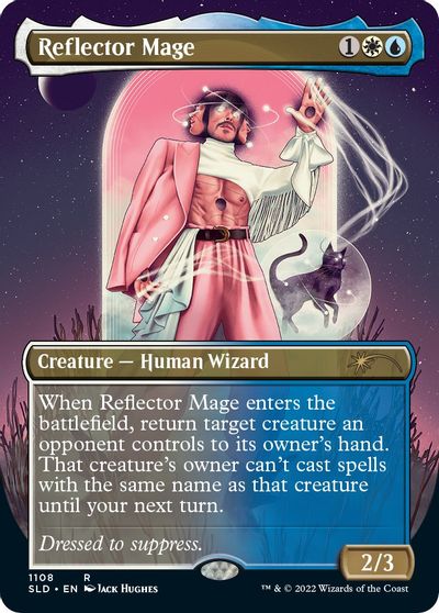 Reflector Mage (Borderless) card art