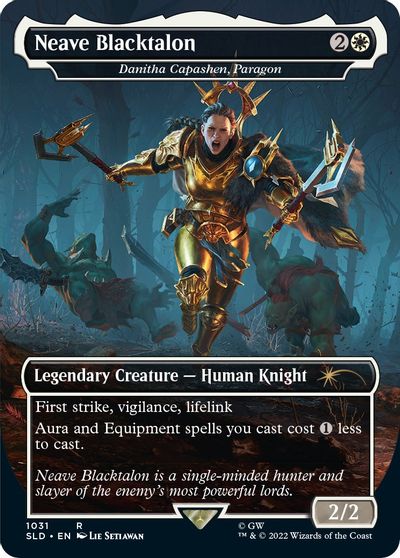 Neave Blacktalon - Danitha Capashen, Paragon (Borderless) card art