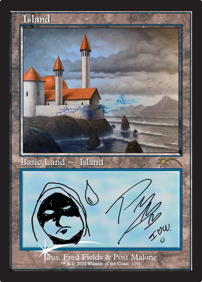 Island (Post Malone) card art