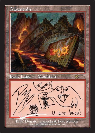 Mountain (Post Malone) card art