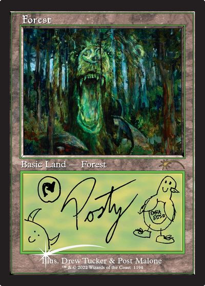 Forest (Post Malone) card art
