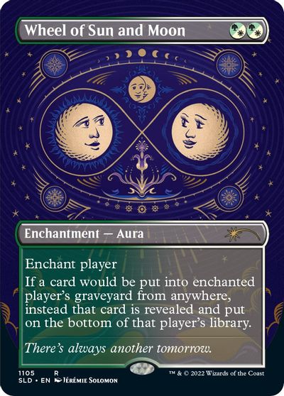 Wheel of Sun and Moon (Borderless) card art