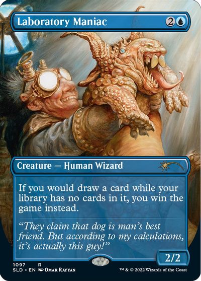 Laboratory Maniac (Borderless) card art