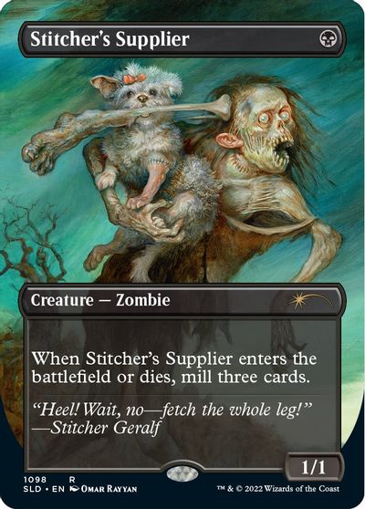 Stitcher's Supplier (Borderless) card art
