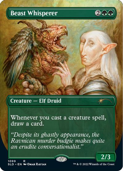 Beast Whisperer (Borderless) card art