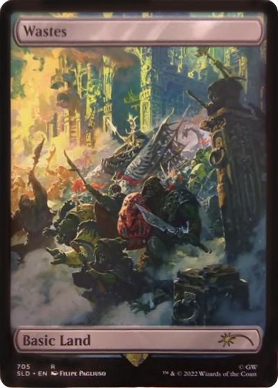 Wastes (705) - Full Art card art