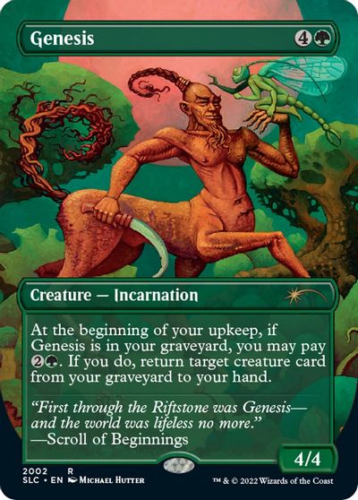 Genesis card art