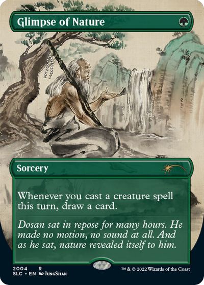 Glimpse of Nature card art
