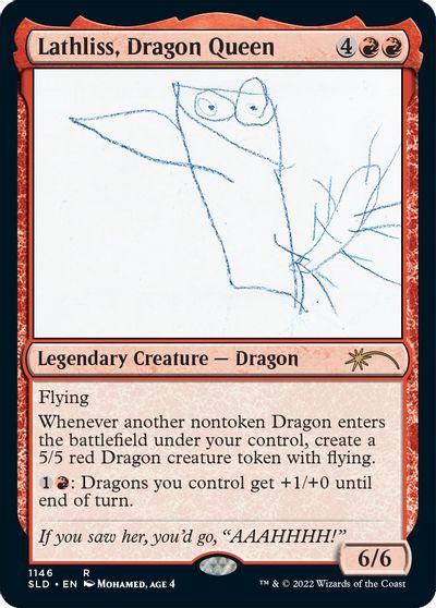 Lathliss, Dragon Queen (1146) card art