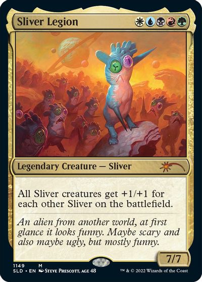 Sliver Legion (1149) card art