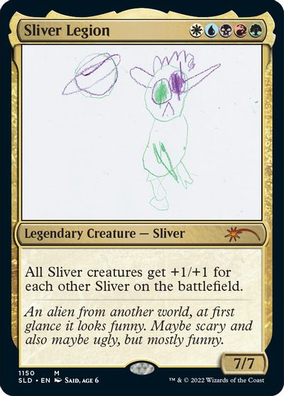 Sliver Legion (1150) card art