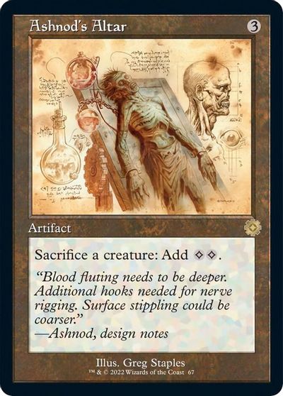 Ashnod's Altar (Schematic) card art
