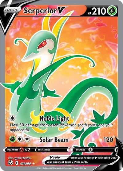 Serperior V (Full Art) card art