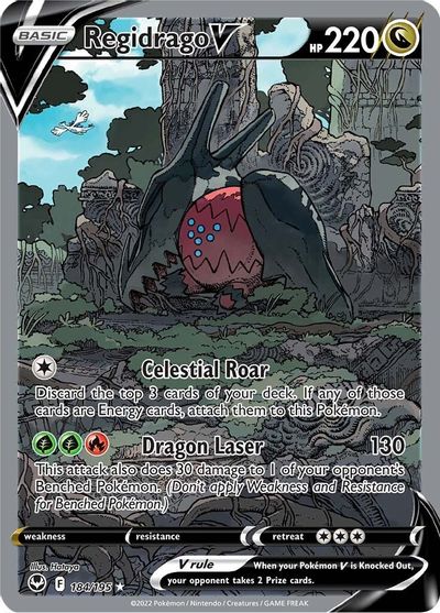 Regidrago V (Alternate Full Art) card art
