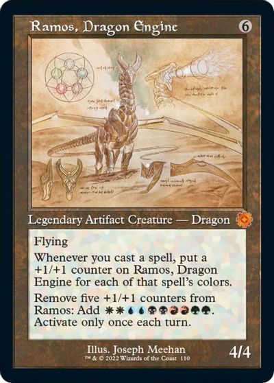 Ramos, Dragon Engine (Schematic) card art
