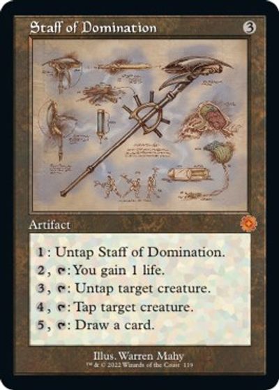 Staff of Domination (Schematic) card art